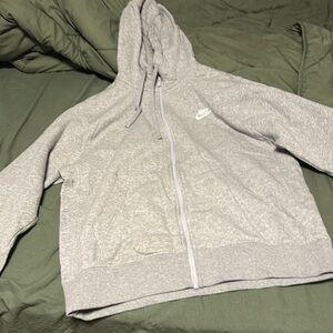 Menโs nike zip up hoody